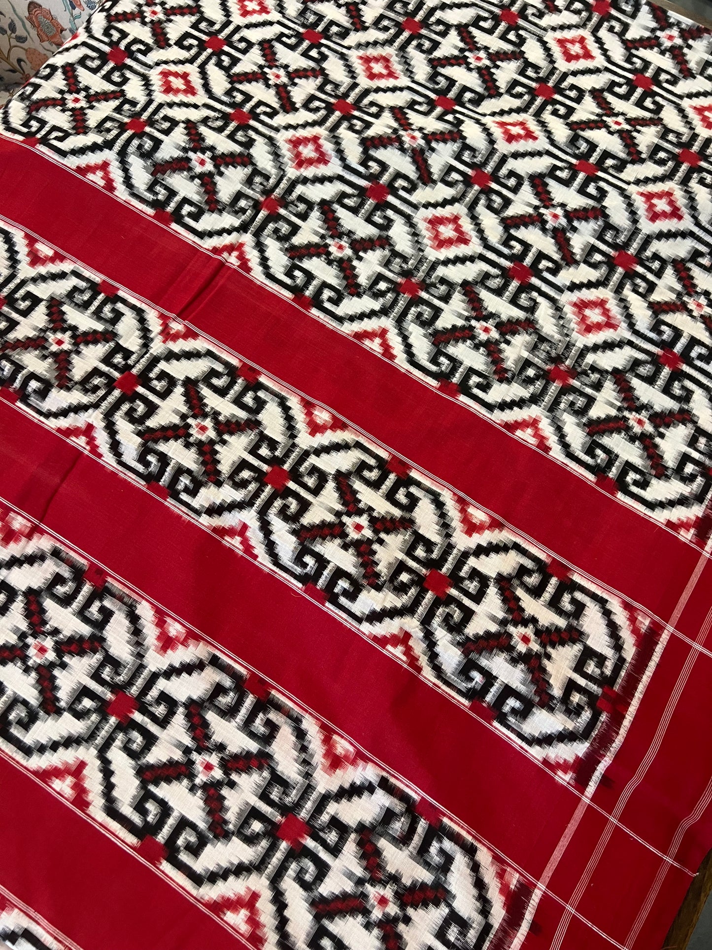 Telia Rumal Double Ikkath Cotton