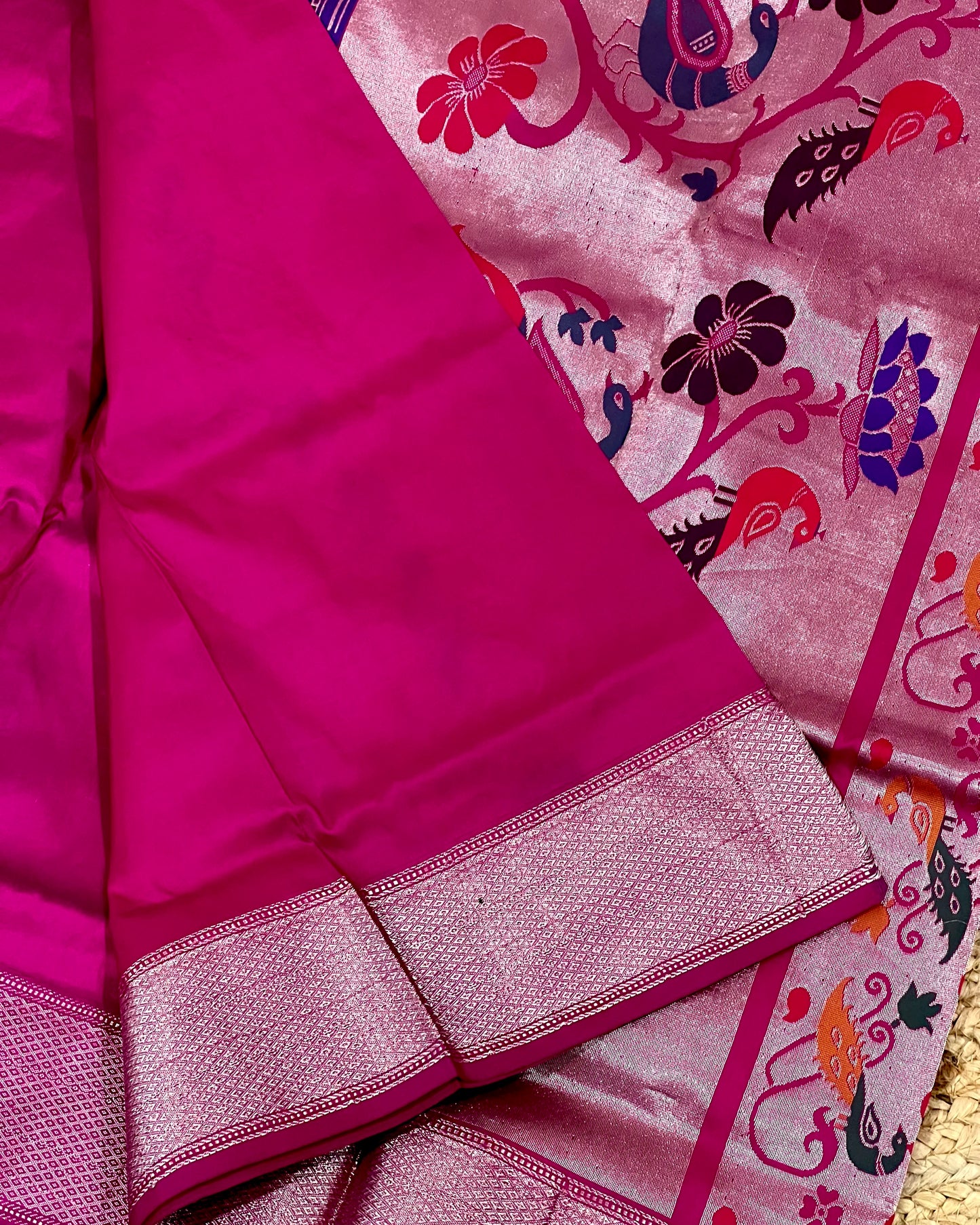 Narayanpet Pattu with Pythani Pallu