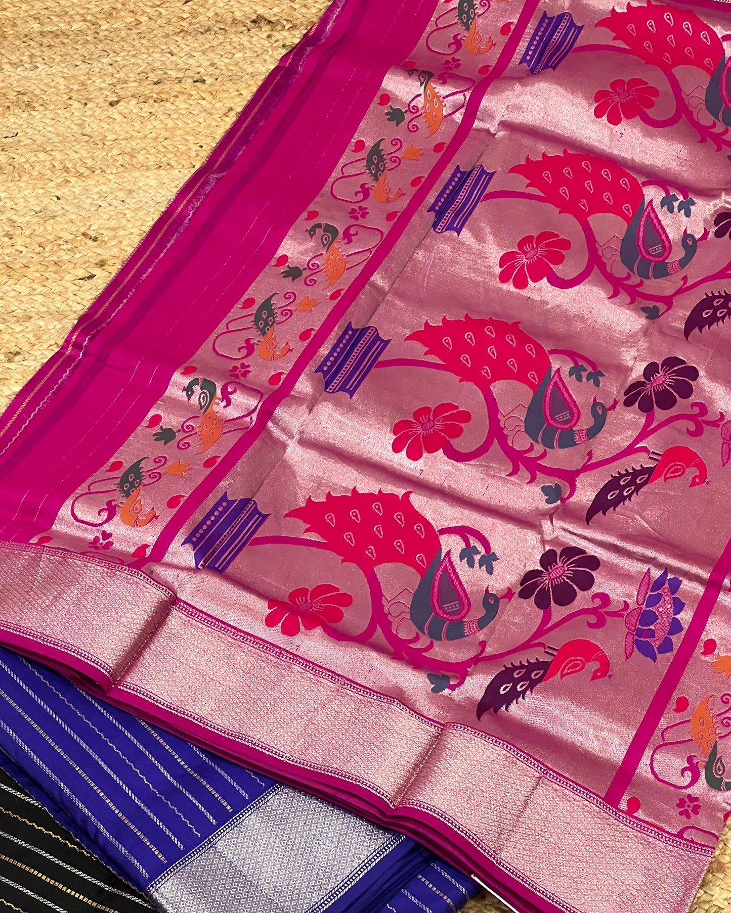 Narayanpet Pattu with Pythani Pallu