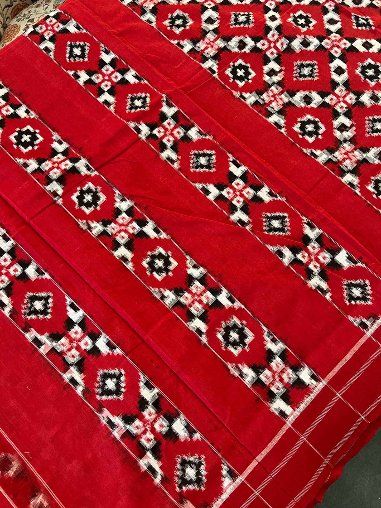 Telia Rumal Double Ikkath Cotton