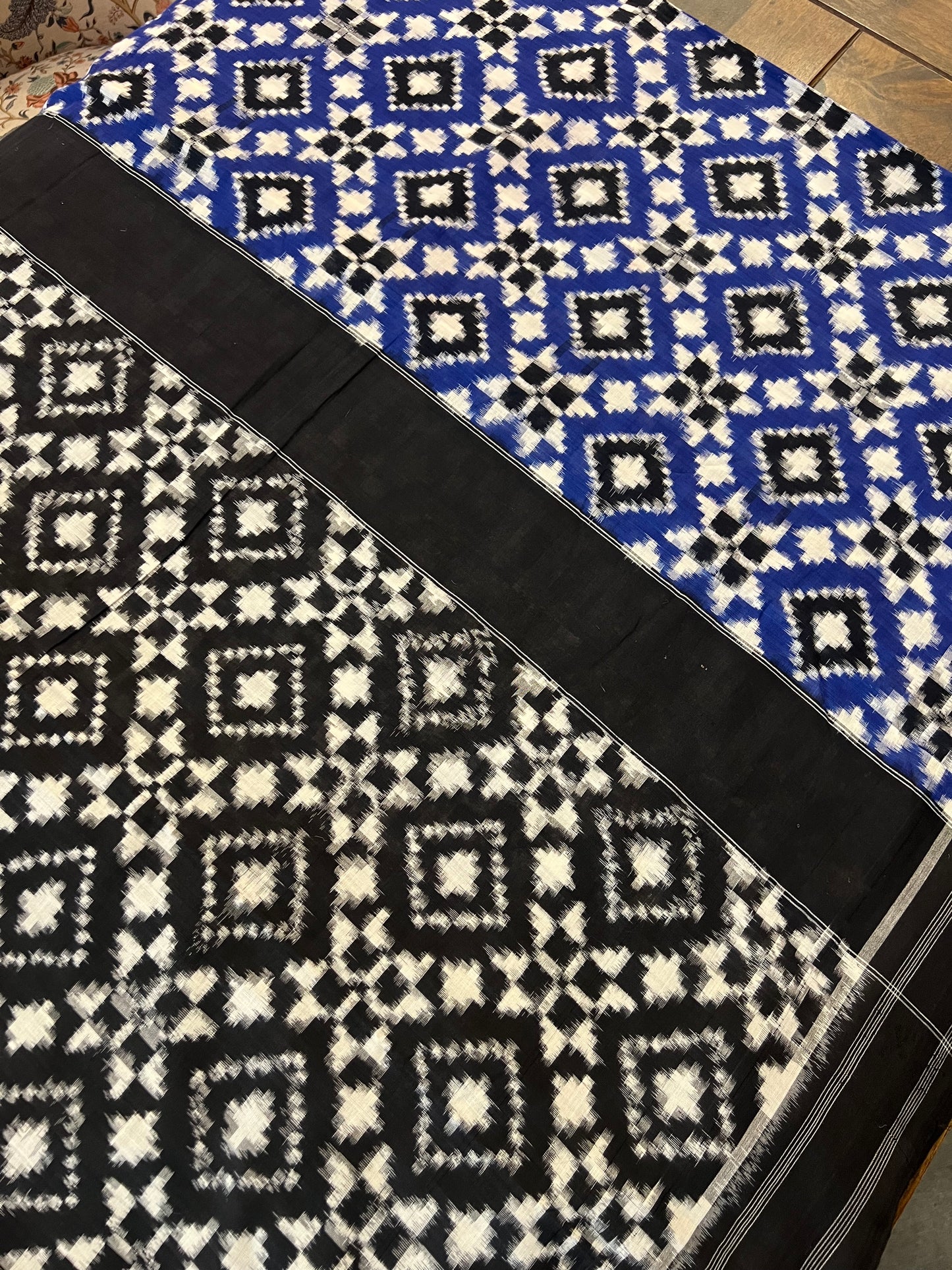 Telia Rumal Double Ikkath Cotton