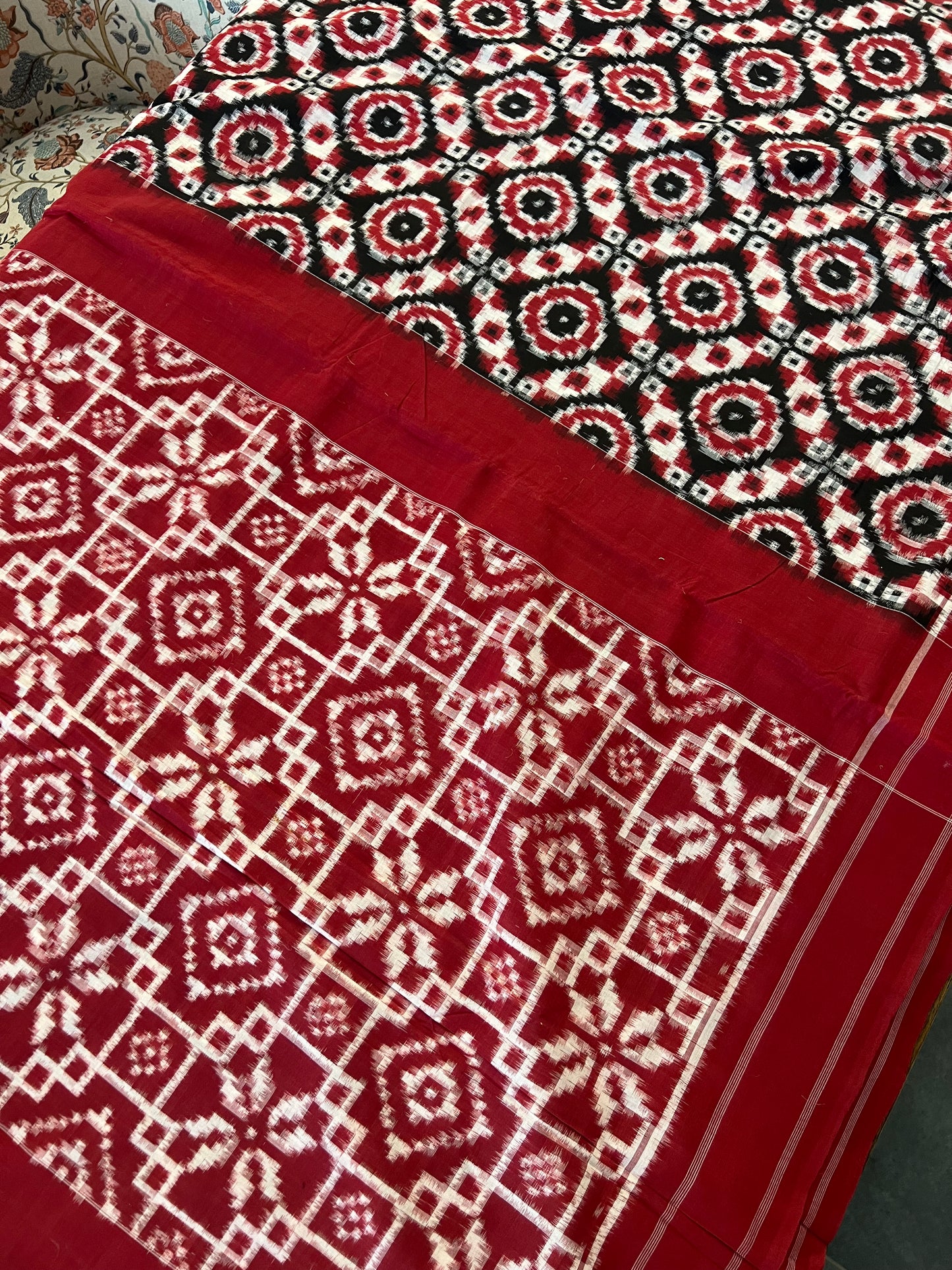 Telia Rumal Double Ikkath Cotton